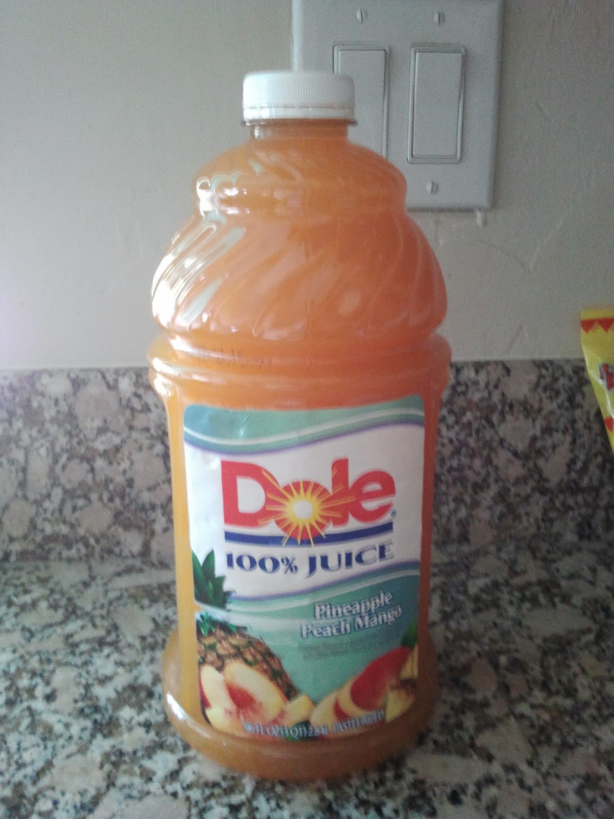 A BIG (96 oz) bottle of Dole