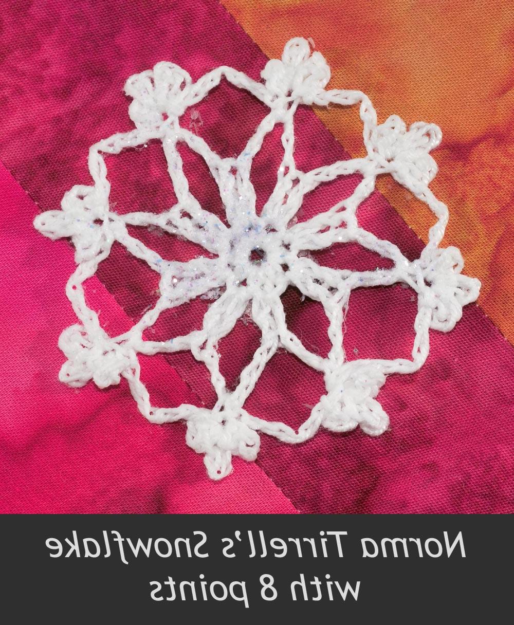 been crocheting snowflakes