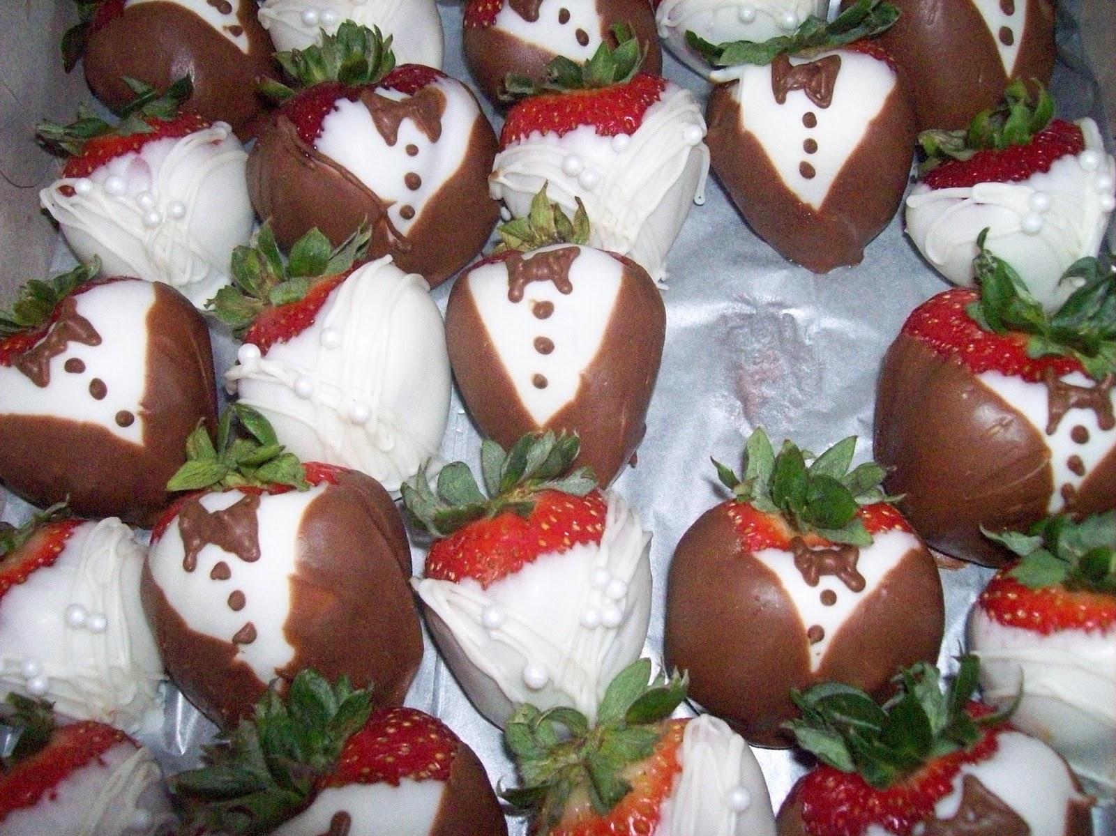 Chocolate covered strawberies