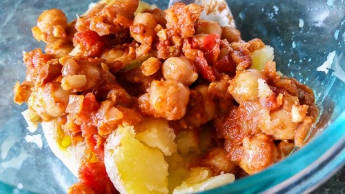 Chickpea Masala with Potatoes