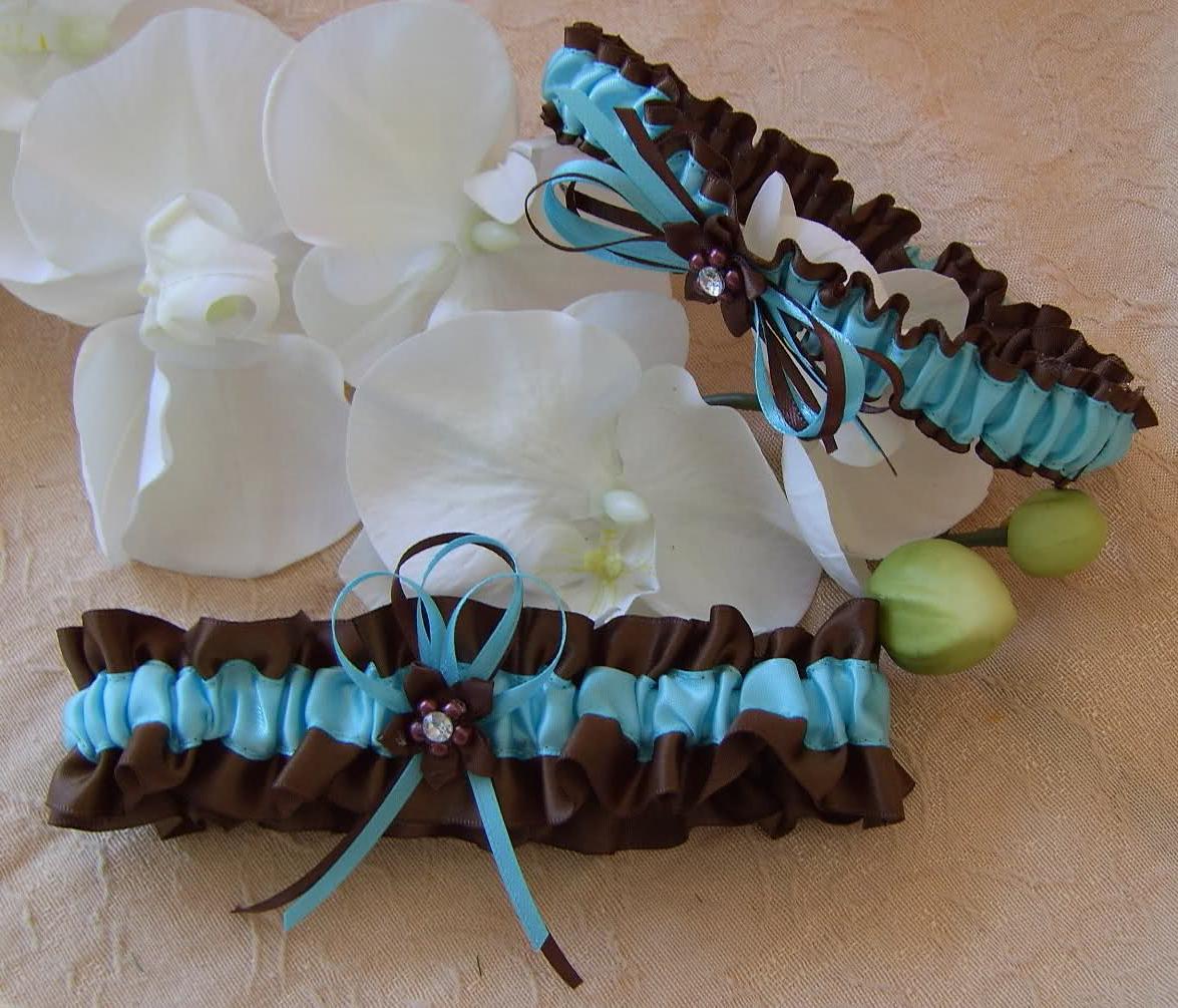 Something Blue, Brown and Tiffany Blue Wedding Colors, Keepsake and Toss