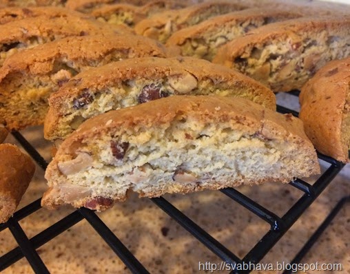 Almond biscotti Almond biscotti