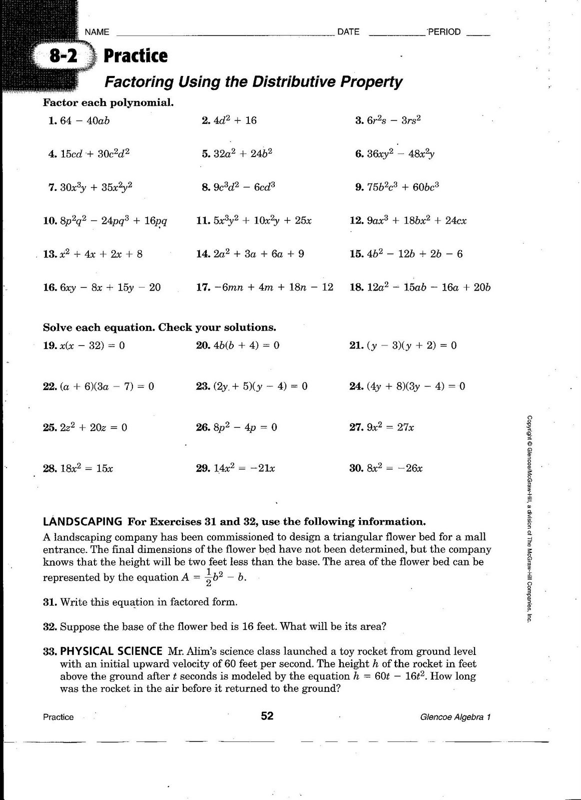 saxon math course 2 cumulative test 12a