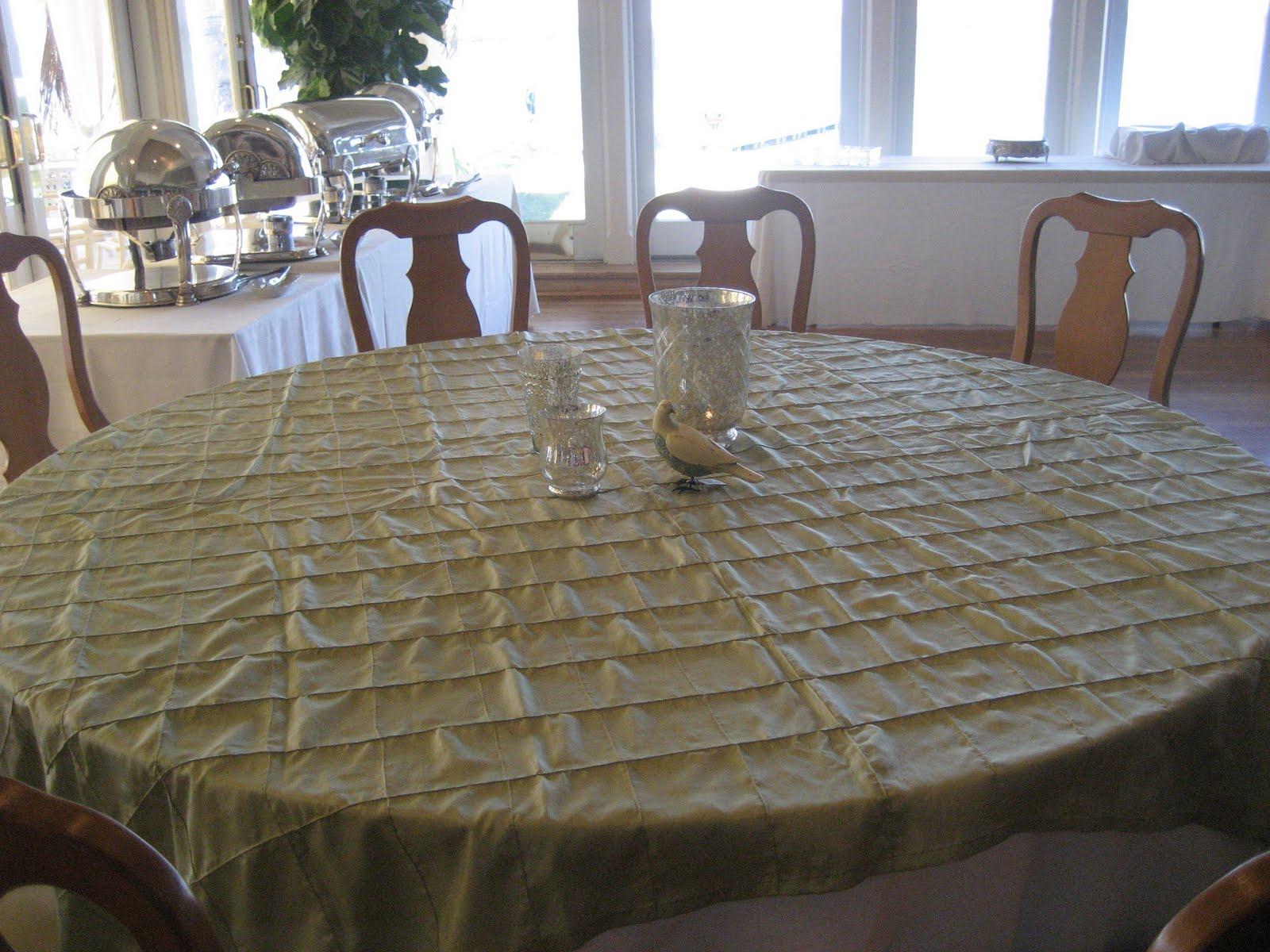 Table Linens: A Trial