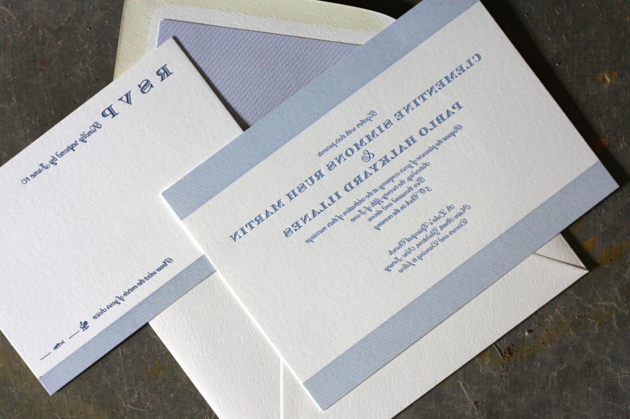 accompanies RSVP cards.