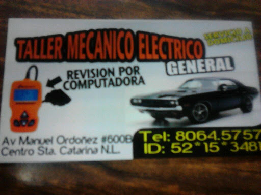 TALLER MECANICO ELECTRICO KARLO, Av Manuel Ordoñez 600-B, Ixtlera, 66350 Santa Catarina, N.L., México, Taller mecánico | NL