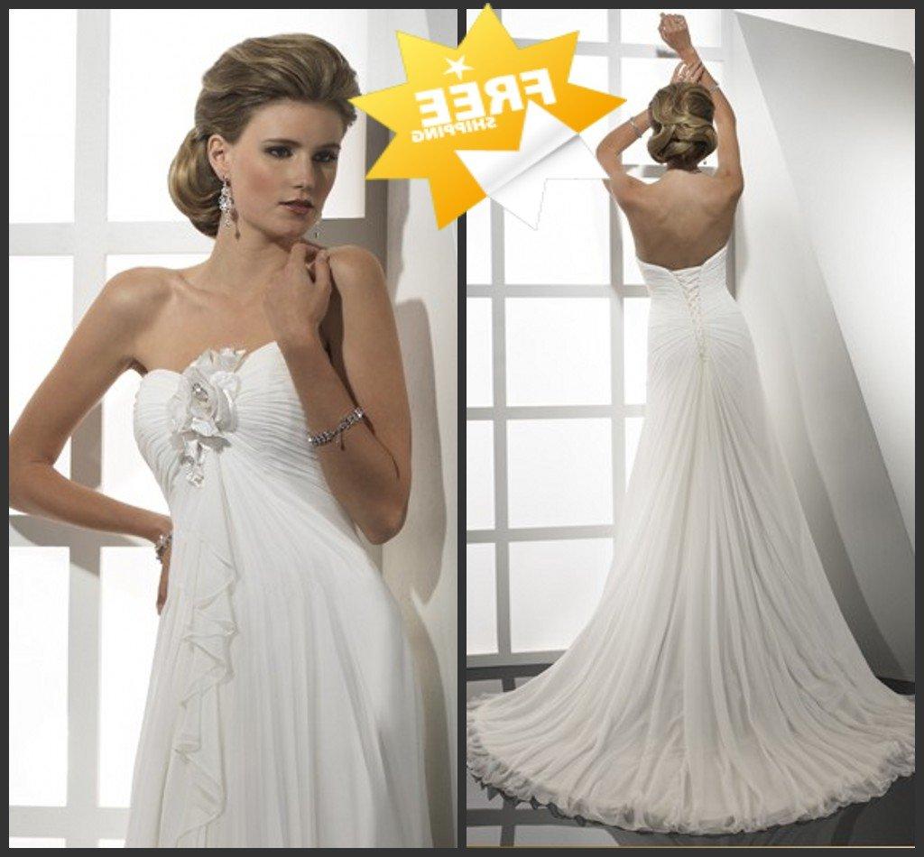 trumpet wedding gown with cap