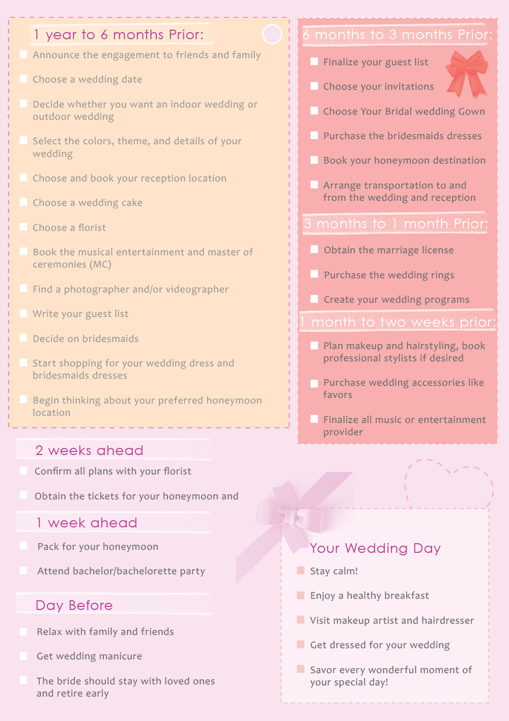 Wedding Checklist