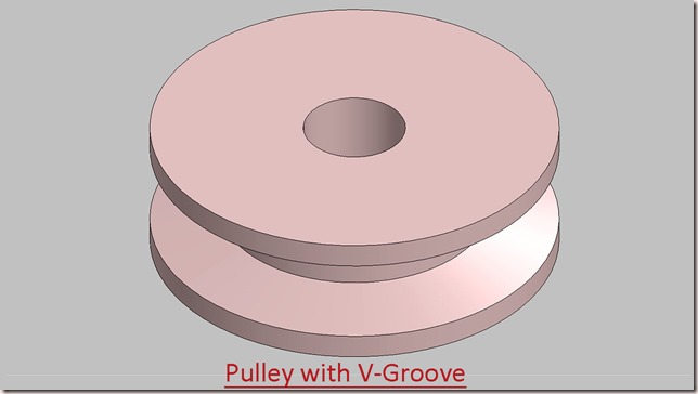 Pulley with V-Groove_1