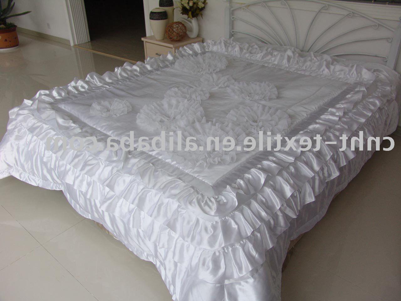 applique flower bed cover 100 