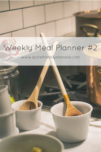 weekly meal planner pin