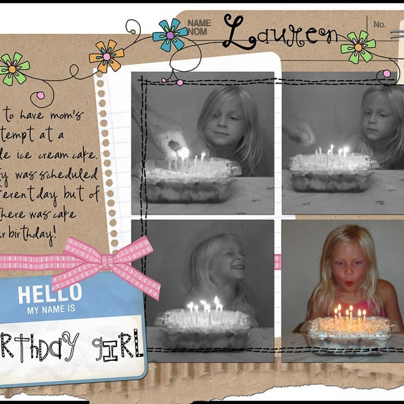 Lauren 6th Birthday