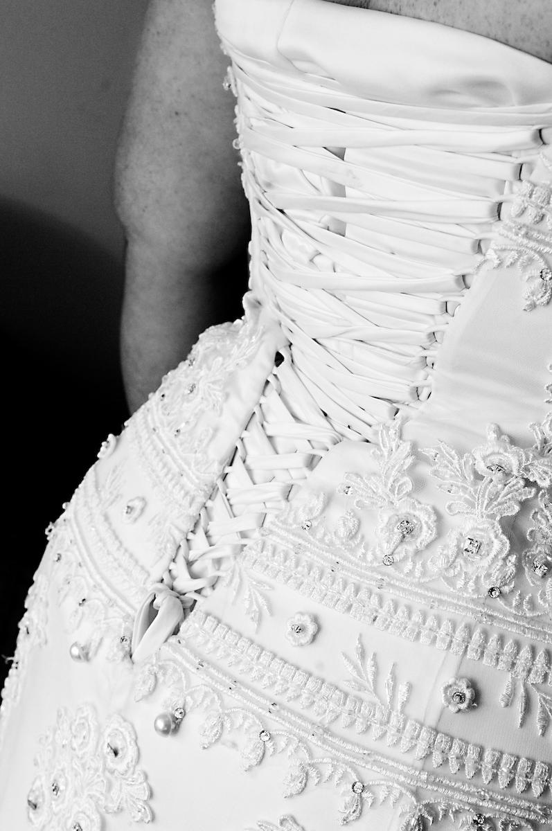 Wedding Dress Detail wedding dress. Image by MrDays. Photographer: Amy