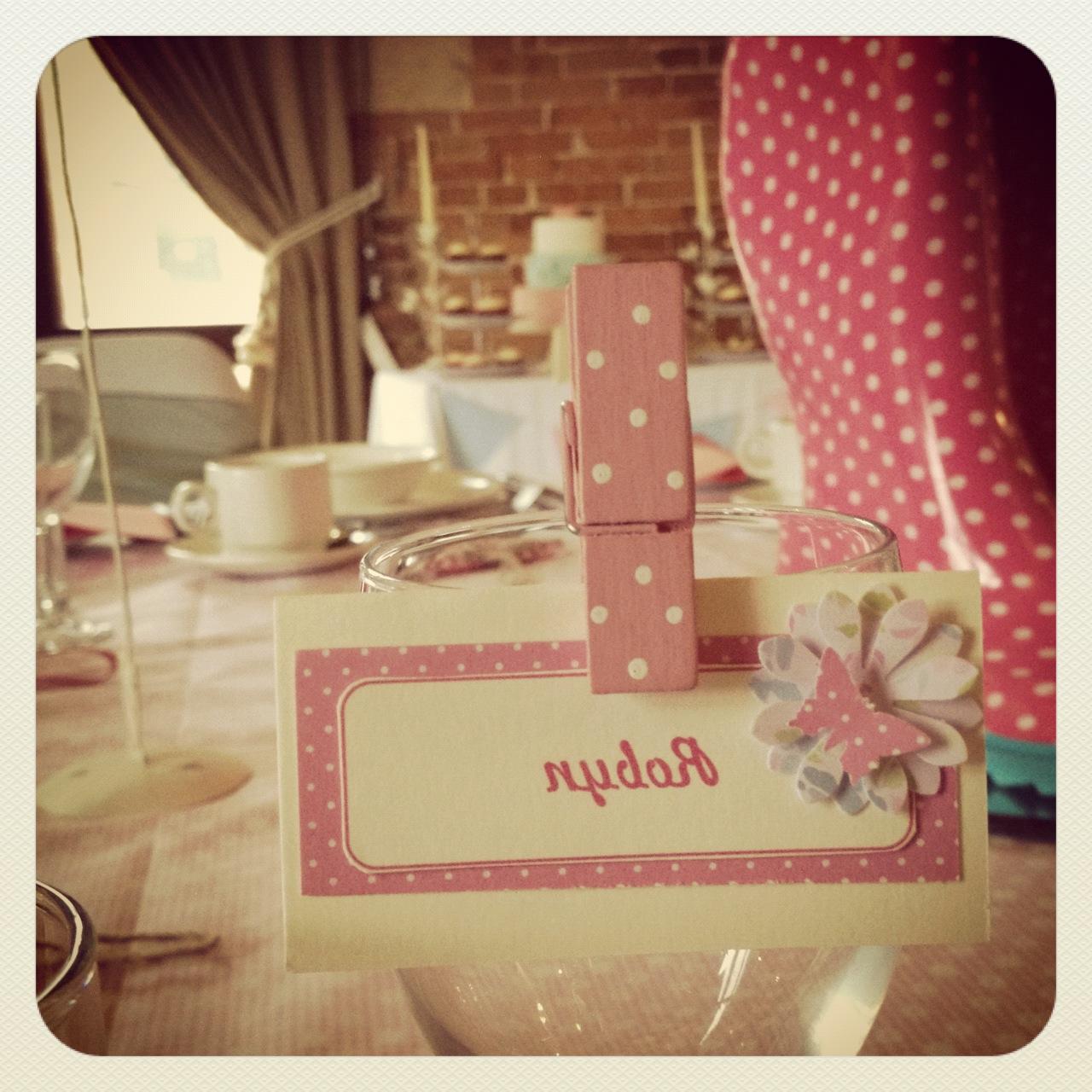 The table names were; Chintz,