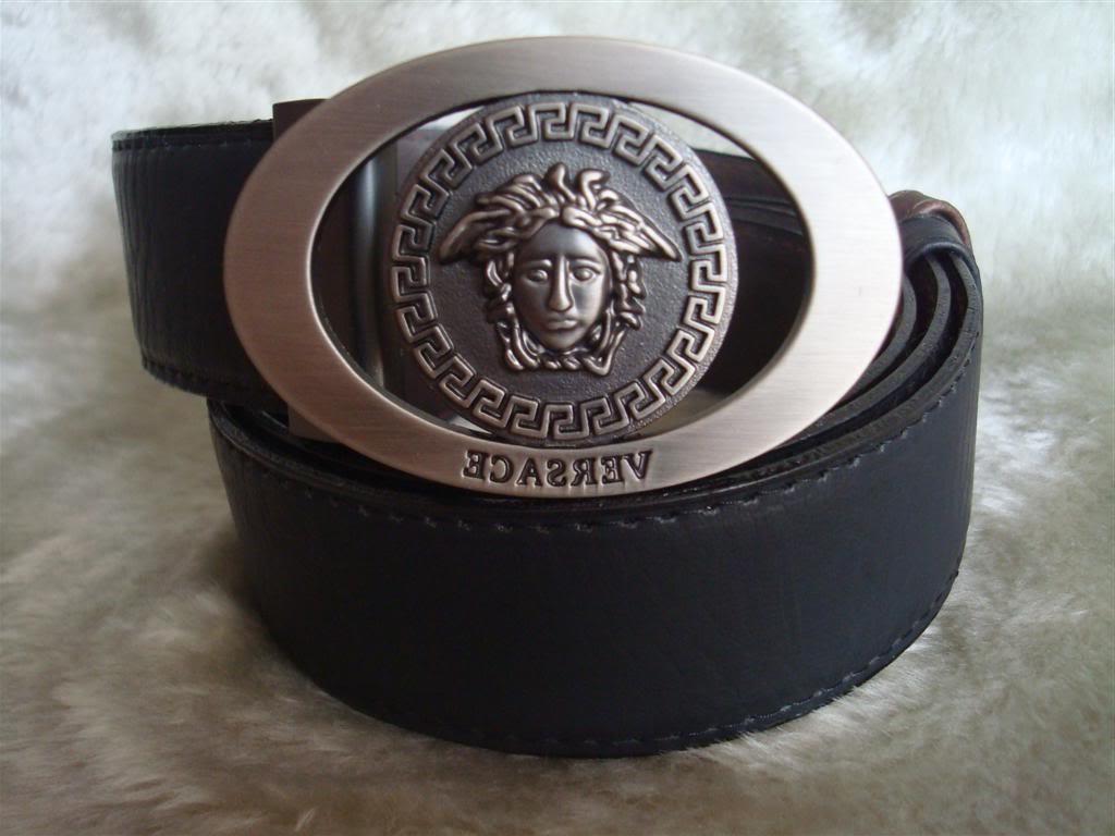 New Versace Leather Belt ,Over