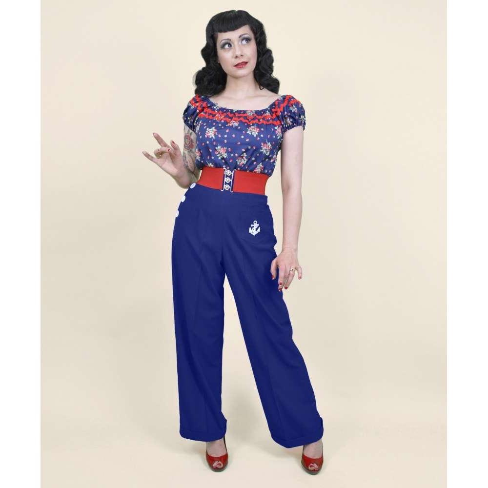 1940s Swing Trousers by Vivien