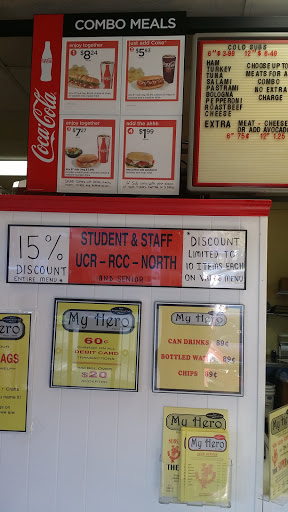 Sandwich Shop «My Hero-Subs», reviews and photos, 3355 Iowa Ave # A, Riverside, CA 92507, USA