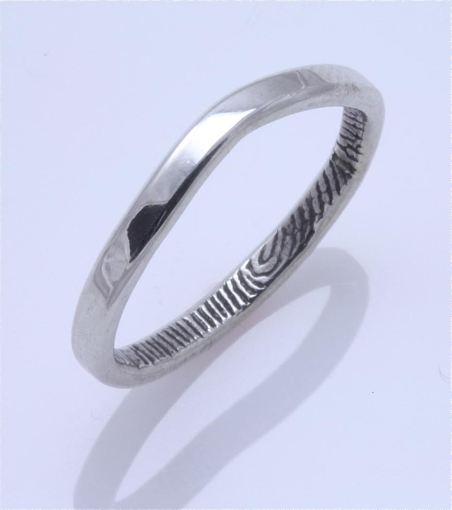 finger print wedding bands