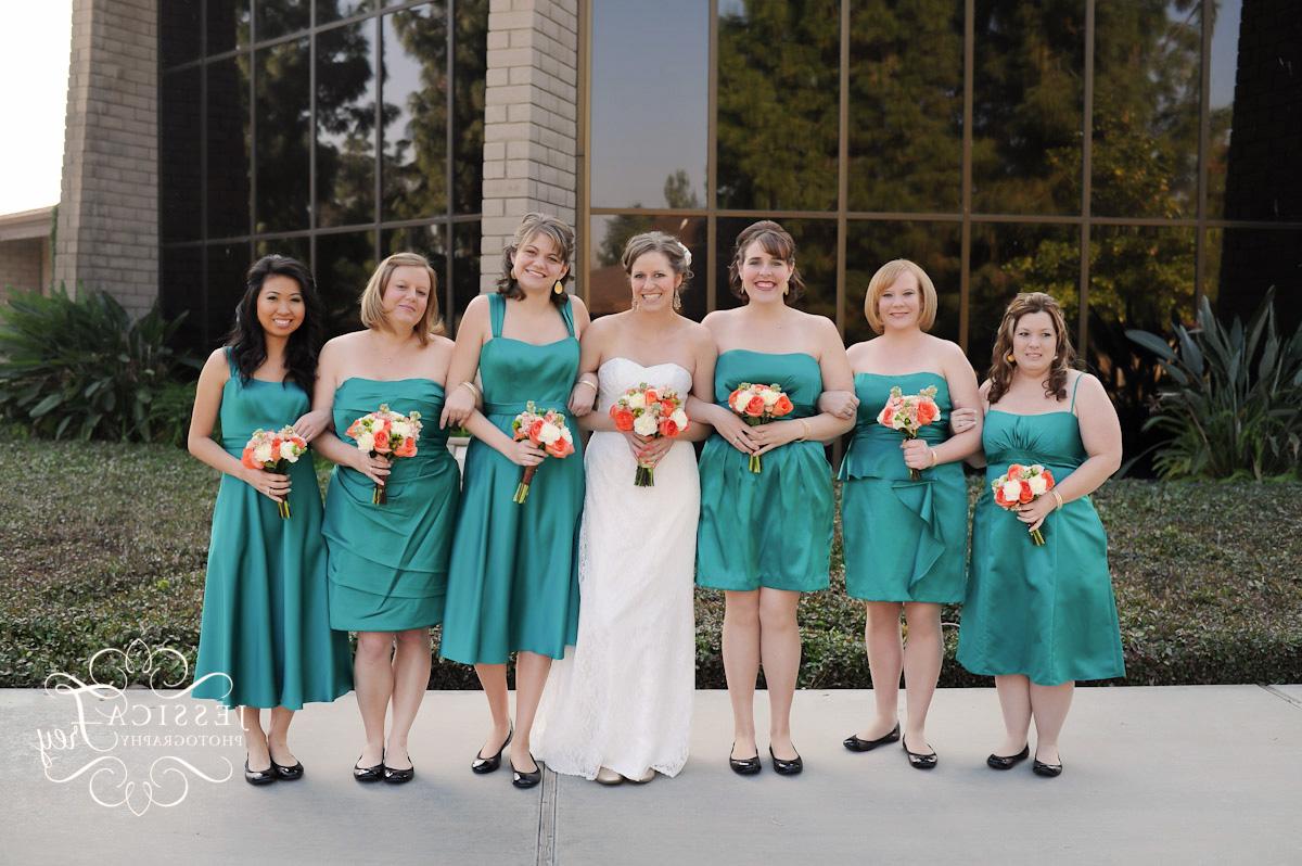 Teal & Coral Wedding