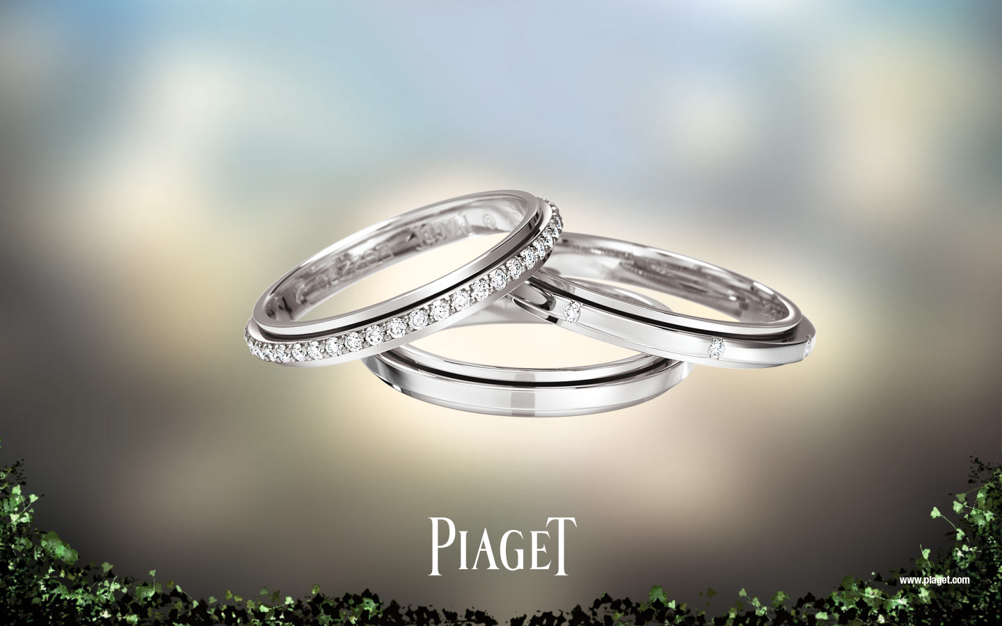 Piaget Wedding Rings White
