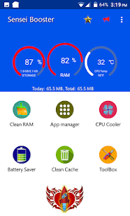 Sensei Booster - Clean Speed Up Save Battery Screenshot