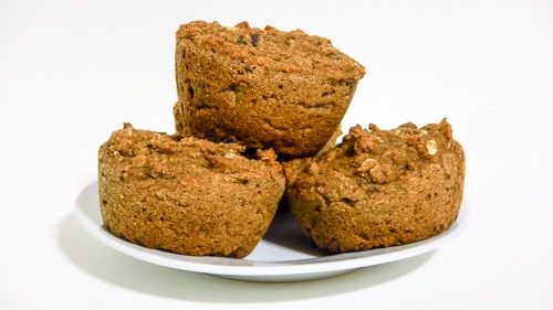 Applesauce Oatmeal Muffins