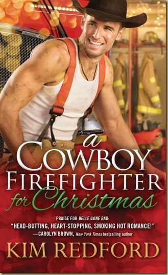 A Cowboy Firefighter for Christmas by Kim Redford - Thoughts in Progress