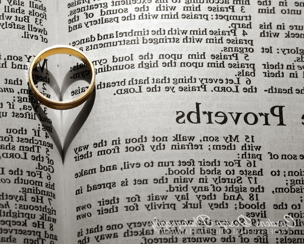 Proverbs with wedding ring