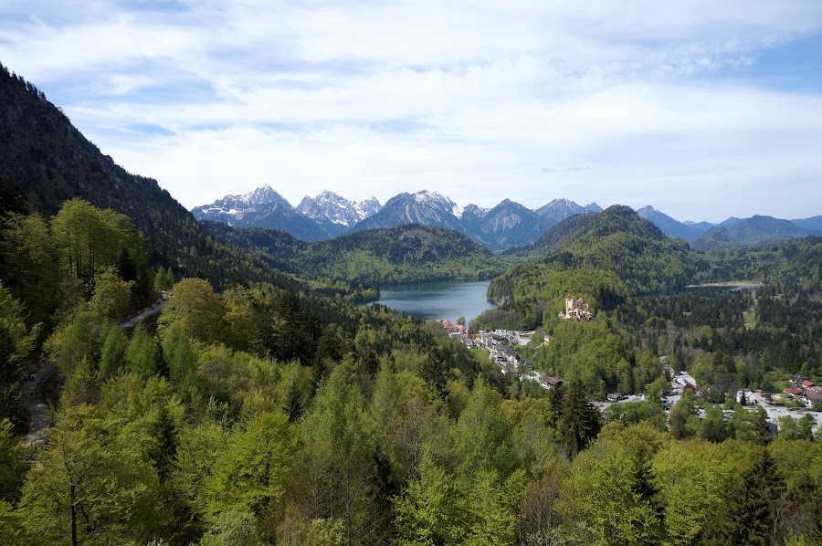 Озеро Alpsee 