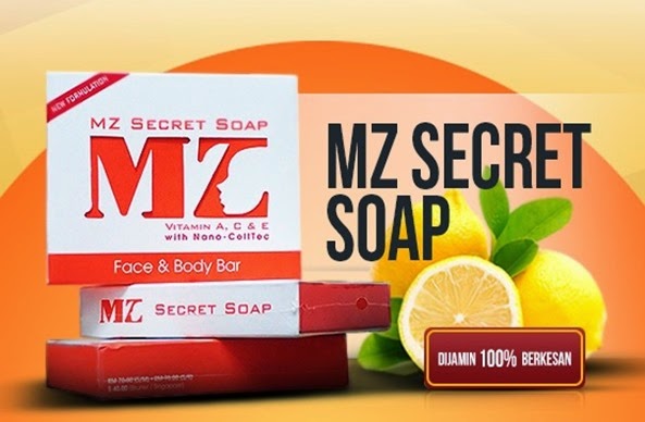 produk mz secret soap 