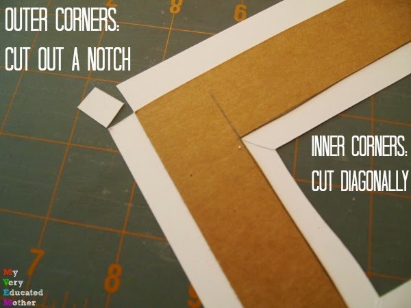 Quick tip on how to cut your corners! 