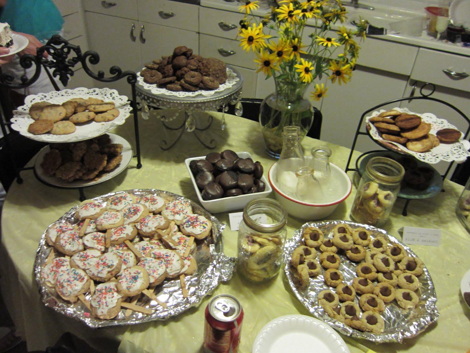 And the cherished cookie bar!