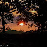 Pôr-do-sol na estrada, voltando do Parque Nacional Rincón de la Vieja, Costa Rica