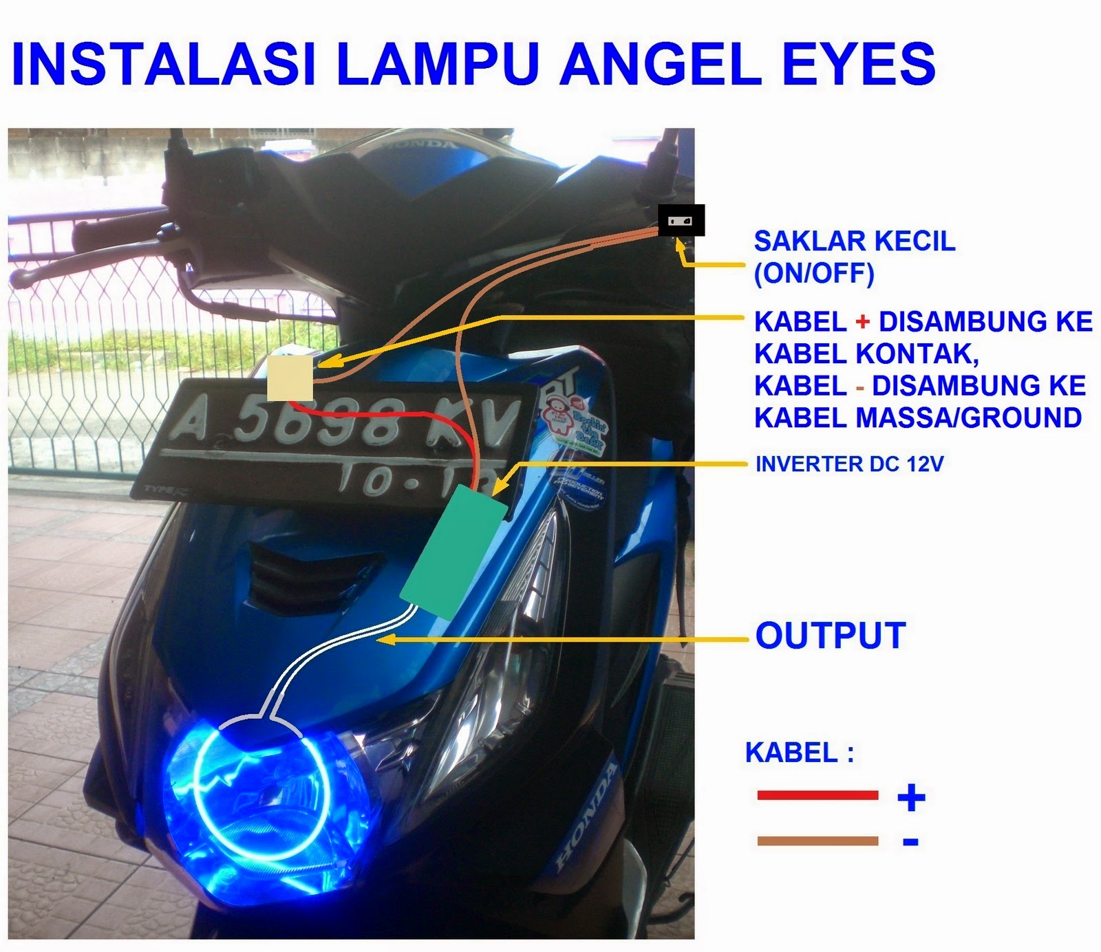 Koleksi Modifikasi Motor Supra X 125 Touring Terlengkap Palm