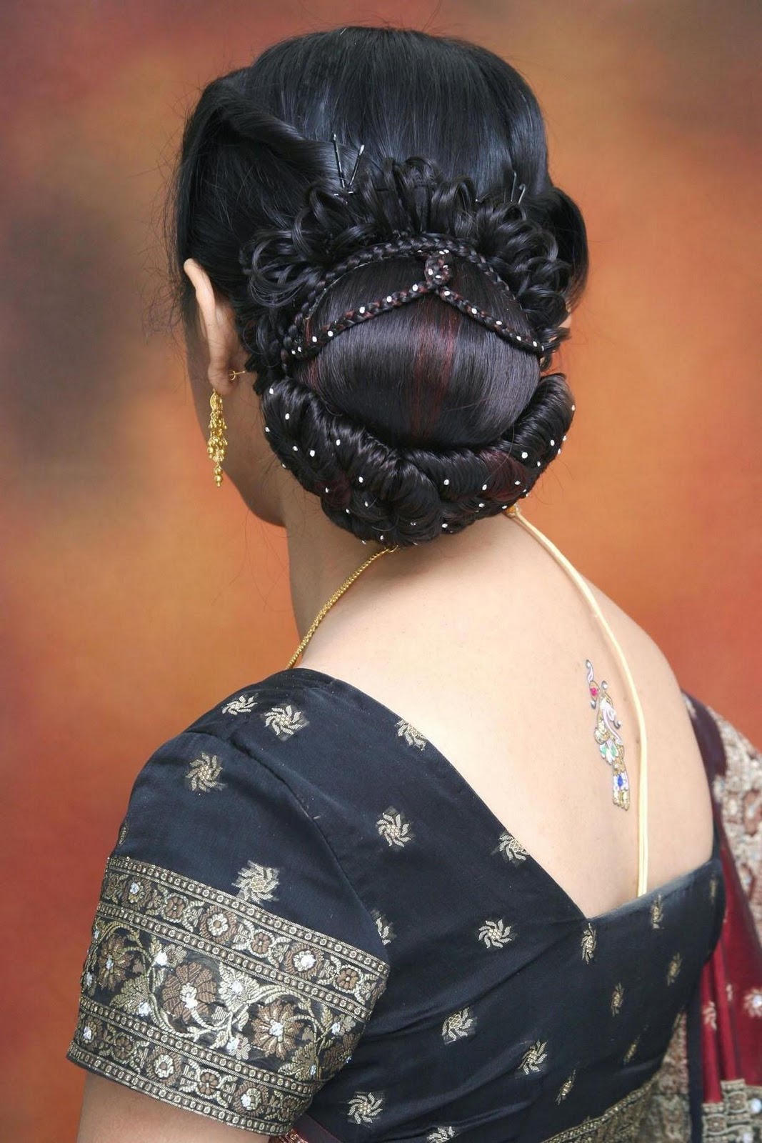 Indian bride hairstyle