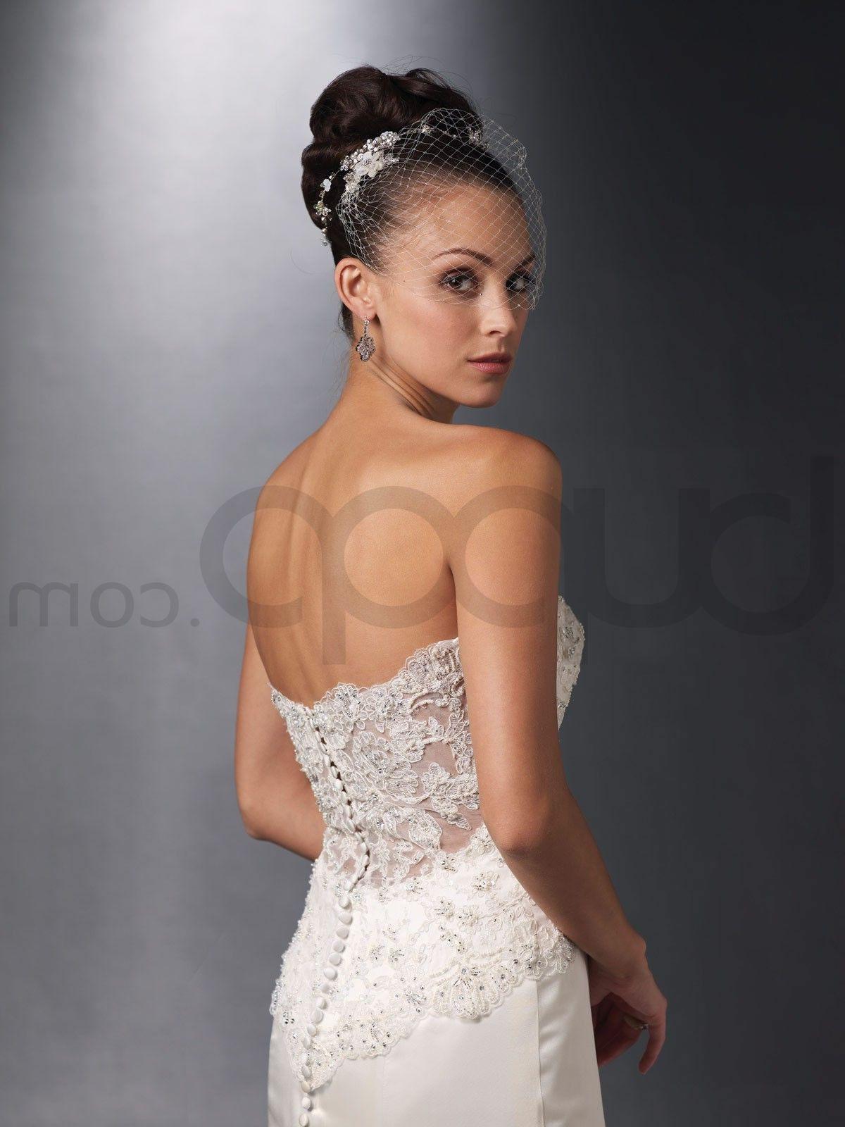 lace wedding dress with low back Mermaid Satin Lace Low Scoop
