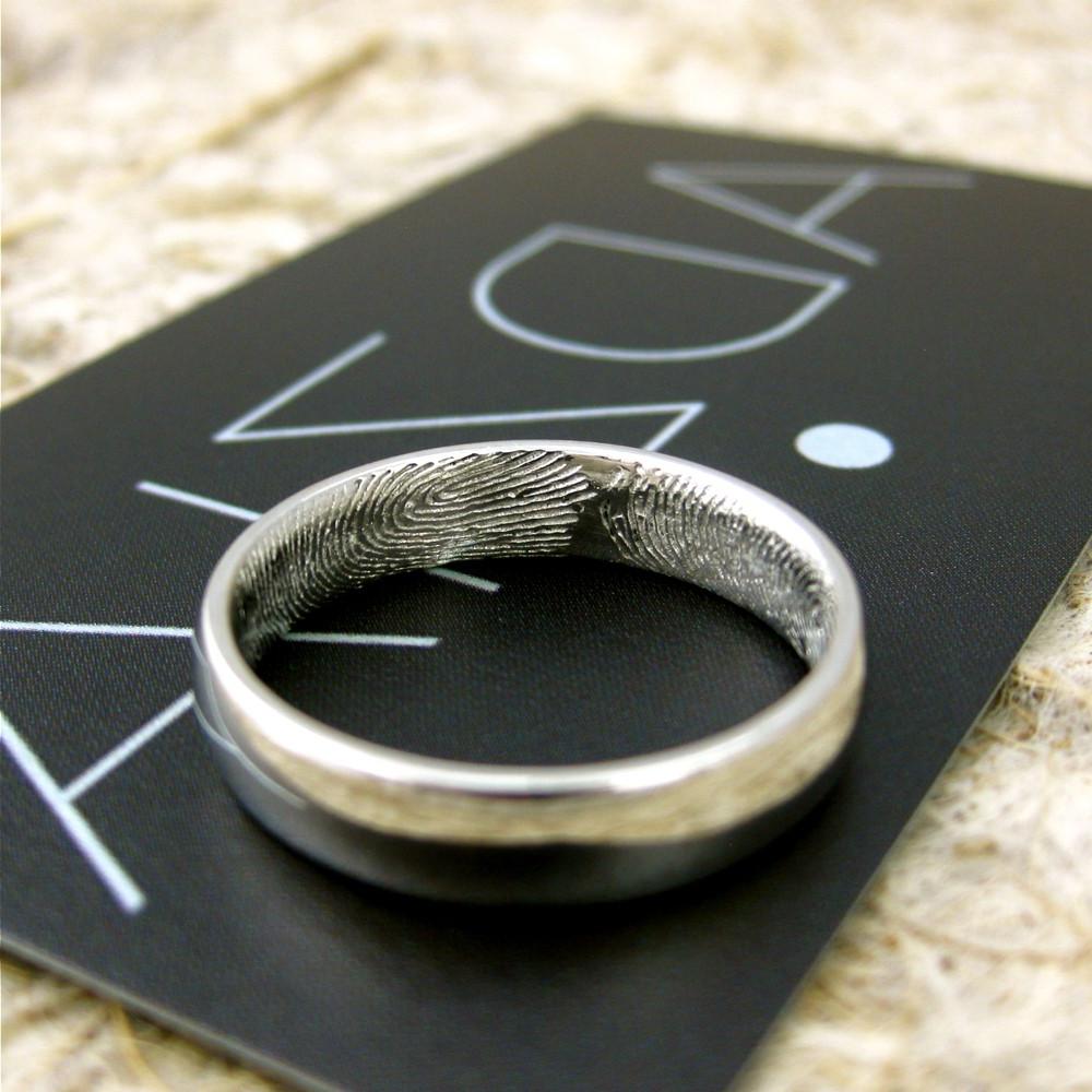 Fingerprint Wedding Ring