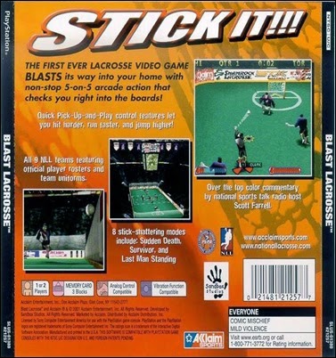 Blast Lacrosse ps1