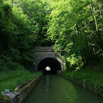 DSC05780.JPG - 7.06.2015.  Canal des Ardennes; wyjście z tunelu Saint - Aignan