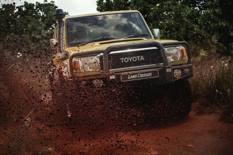 From mud to rocks and everything else, the LC79 can do it.