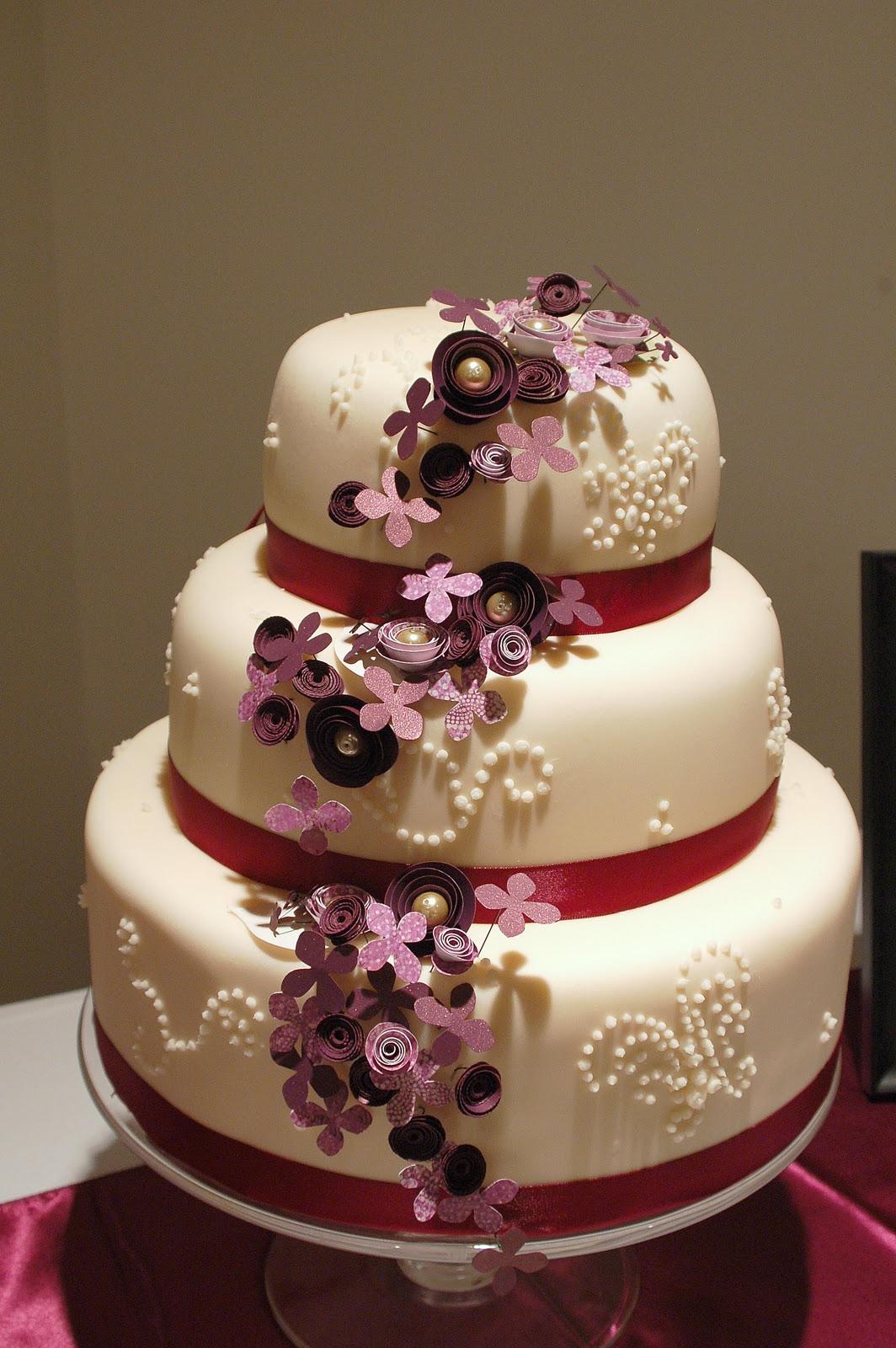 make the wedding cake for