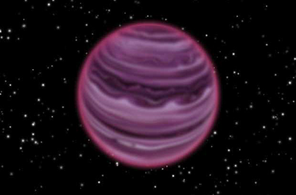 ilustração do exoplaneta distante