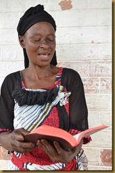 Mulami Musuamba with bible