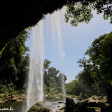 Cascata Misol-Ha a caminho de Palenque, México