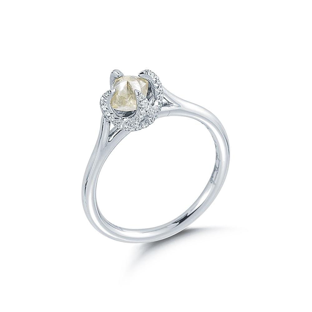 Signature Rough Diamond Engagement Ring 2D630-1.56