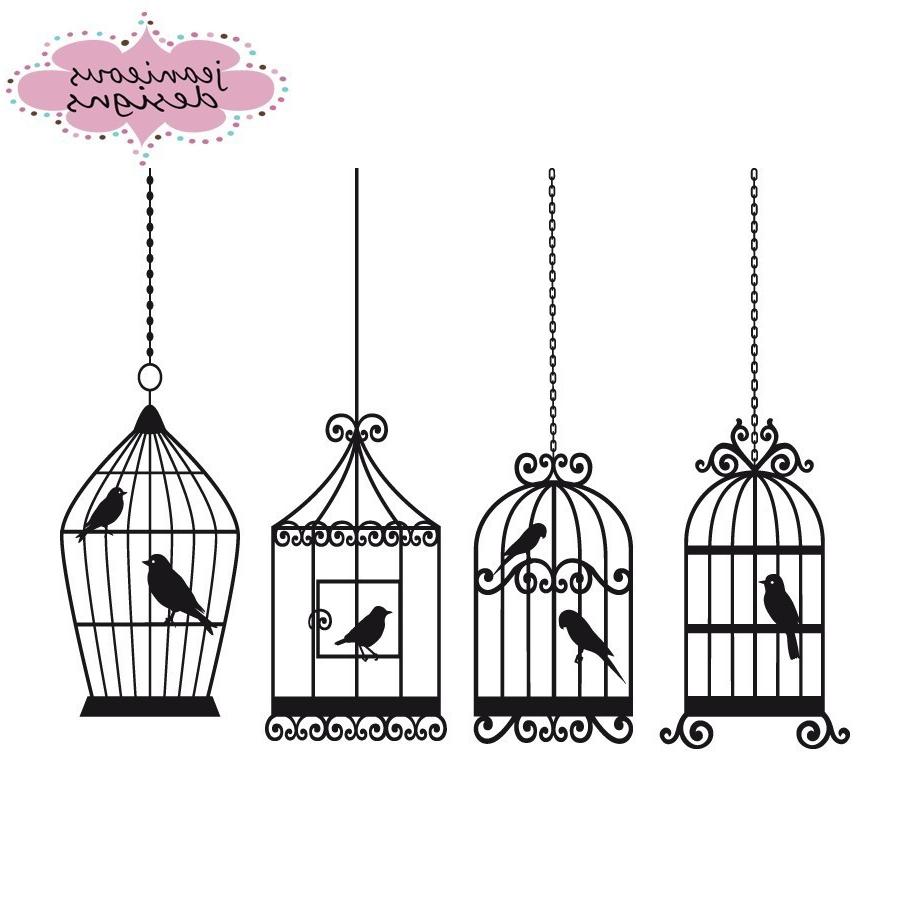 Bird Cage Clip Art Set
