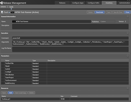 New MTM RM Tool