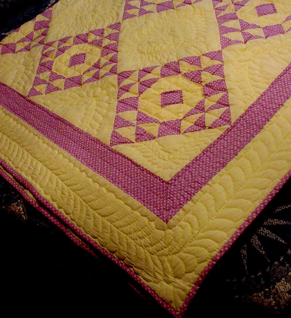 Hand Quilted Single Wedding