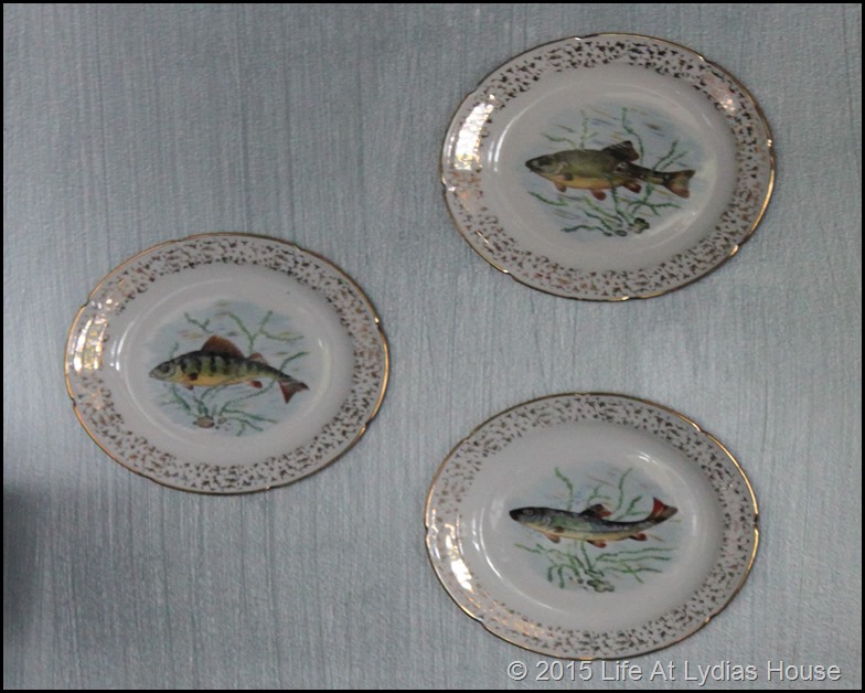 Limoges fish plates 3A