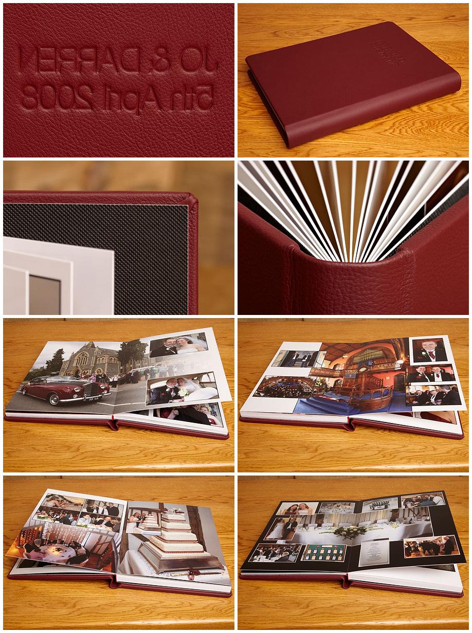 wedding photo book cover